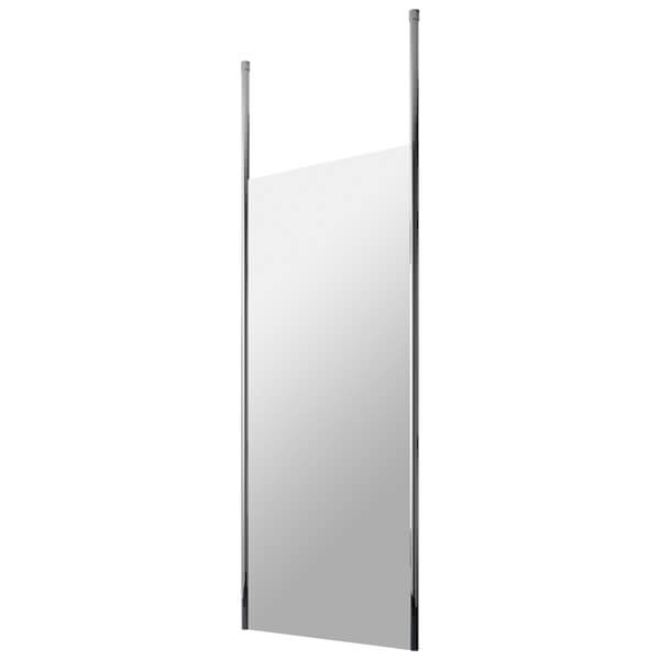 Hudson Reed Frameless Walk In Shower Screen with Chrome Ceiling Post