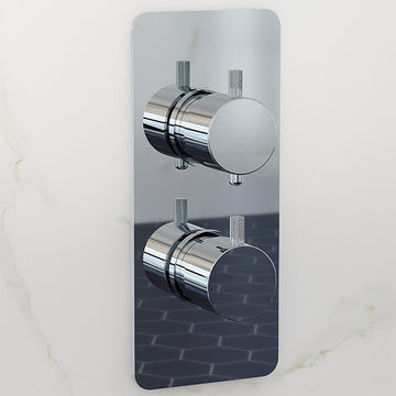 Imex Ravine Rectangular Concealed Thermostatic Shower Valve - 2 or 3 Control