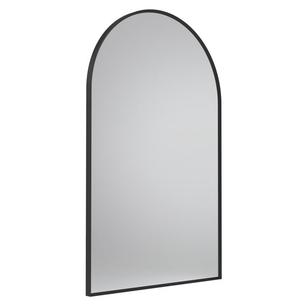 Tavistock Verge Non-Illuminated Arc Mirror - Aluminium Frame - 500 x 800mm - Tuskan Tiles