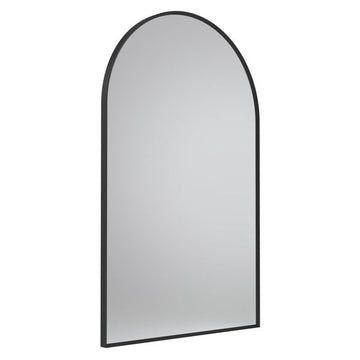 Tavistock Verge Non-Illuminated Arc Mirror - Aluminium Frame - 500 x 800mm - Tuskan Tiles