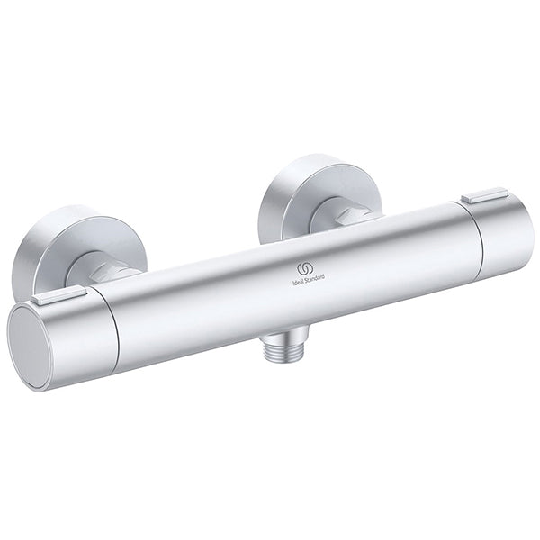 Ideal Standard Ceratherm ALU Plus Thermostatic Exposed Bar Shower Valve - 1 Outlet - 2 Control