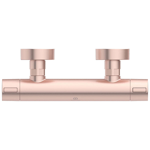 Ideal Standard Ceratherm ALU Plus Thermostatic Exposed Bar Shower Valve - 1 Outlet - 2 Control