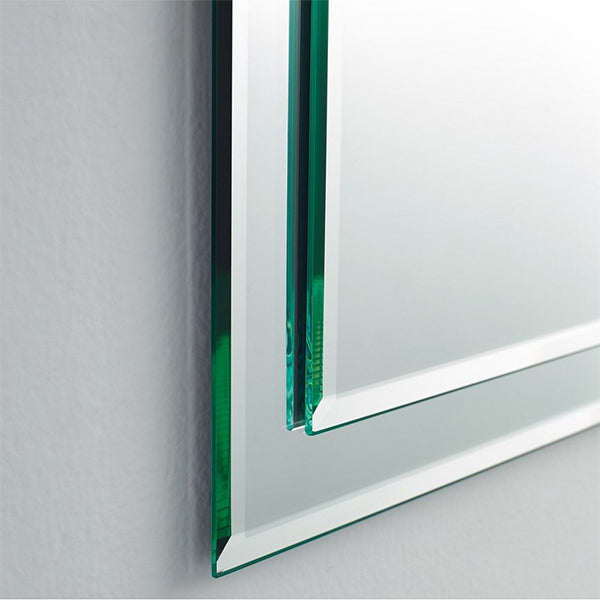 Kartell K-Vit Bibury Rectangular Bevelled Edge Mirror