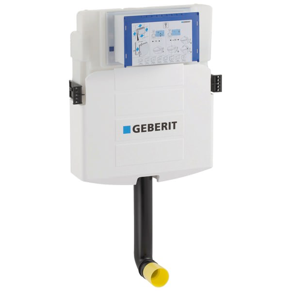 Geberit Sigma Dual Flush Concealed Cistern - 2 and 7.5 Litres - For Marine and Seawater Applications