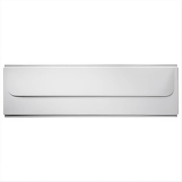 White Armitage Shanks Hercules straight bath front panel, 1684 x 510mm, with clean, smooth surface and straight edges.