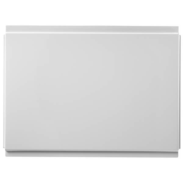 White Armitage Shanks Hercules straight bath end panel, 683 x 510mm, designed for modern bathroom installation.