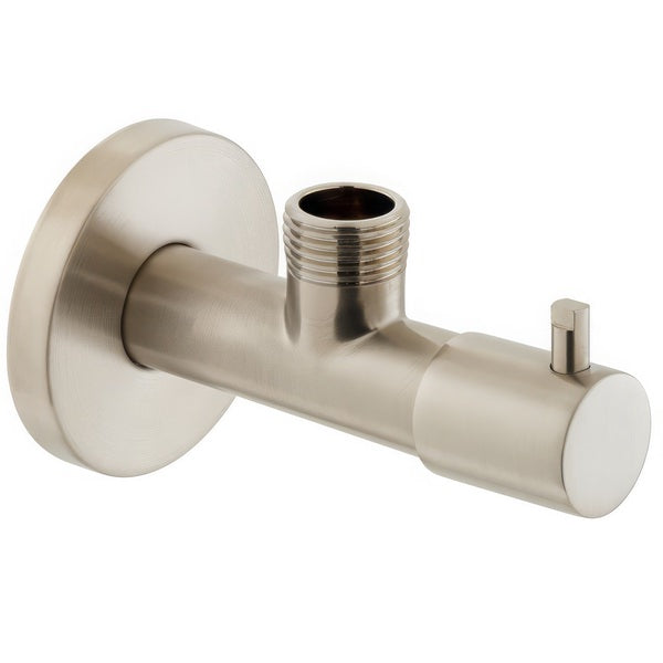 Vado Individual Wall Mounted Quarter Turn Angle Shut Off Valve with Integrated Filter