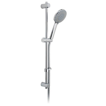 Vado Evolve Chrome Adjustable Slide Rail Kit - Multi-Function Handset - 680mm High