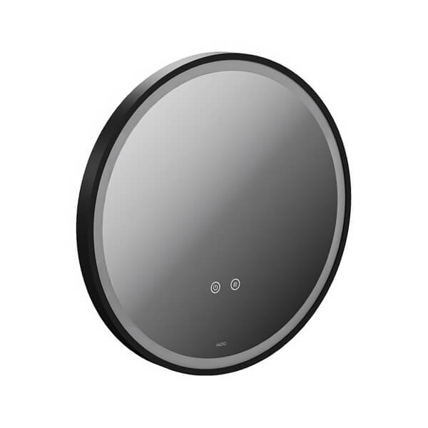 Vado Cameo Round Borderlit LED Mirror with Demister Pad