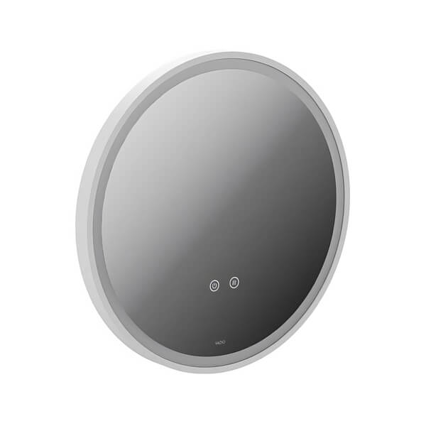 Vado Cameo Round Borderlit LED Mirror with Demister Pad