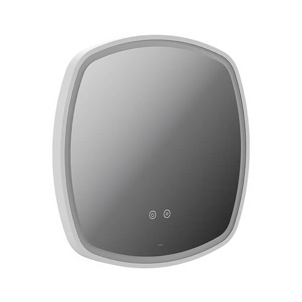 Vado Cameo Soft Square LED Illuminated Mirror with Demister Pad