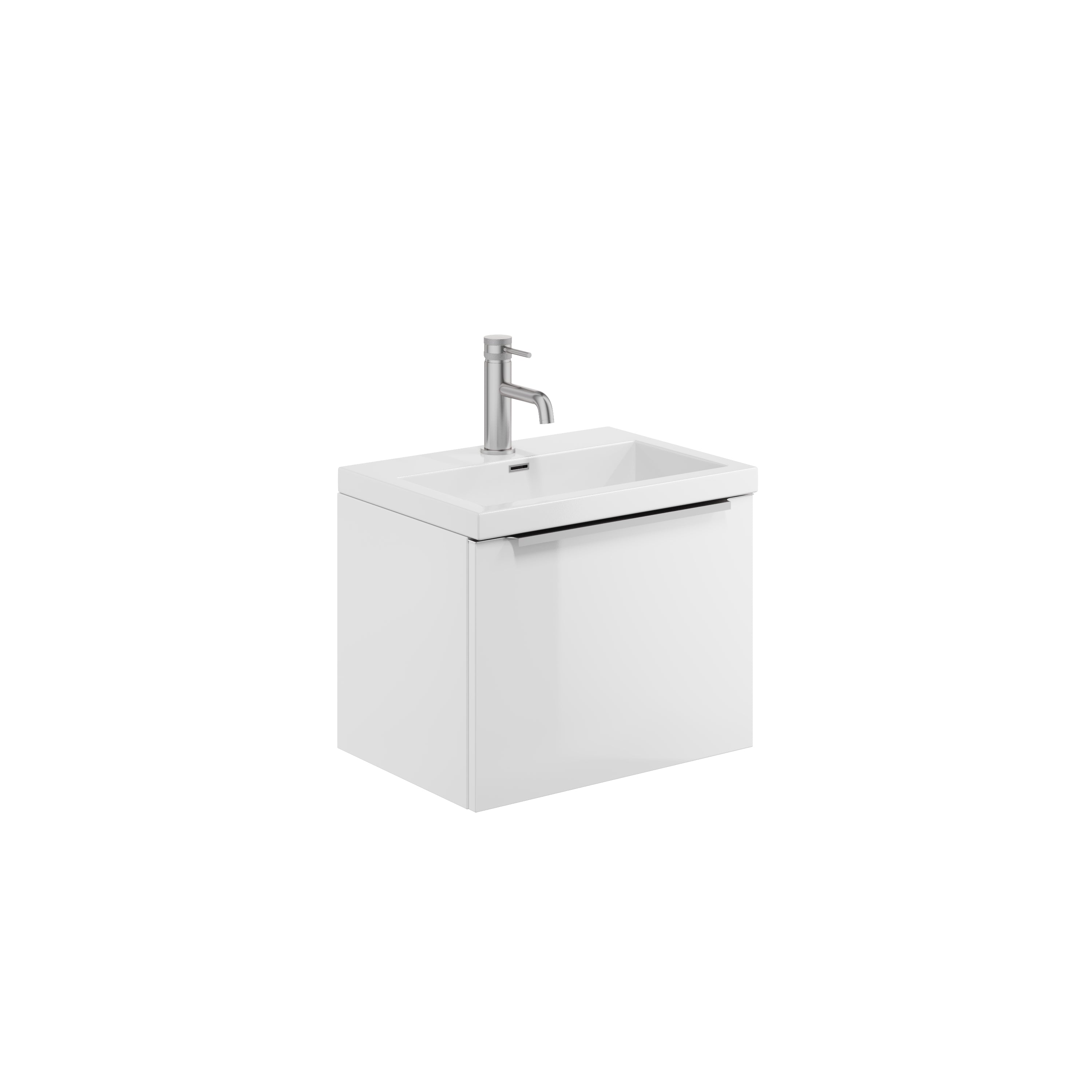 Muro 500 Wall Hung Basin Unit with Ceramic Basin