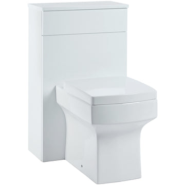 Muro 500 Wall Hung WC Unit – Gloss White