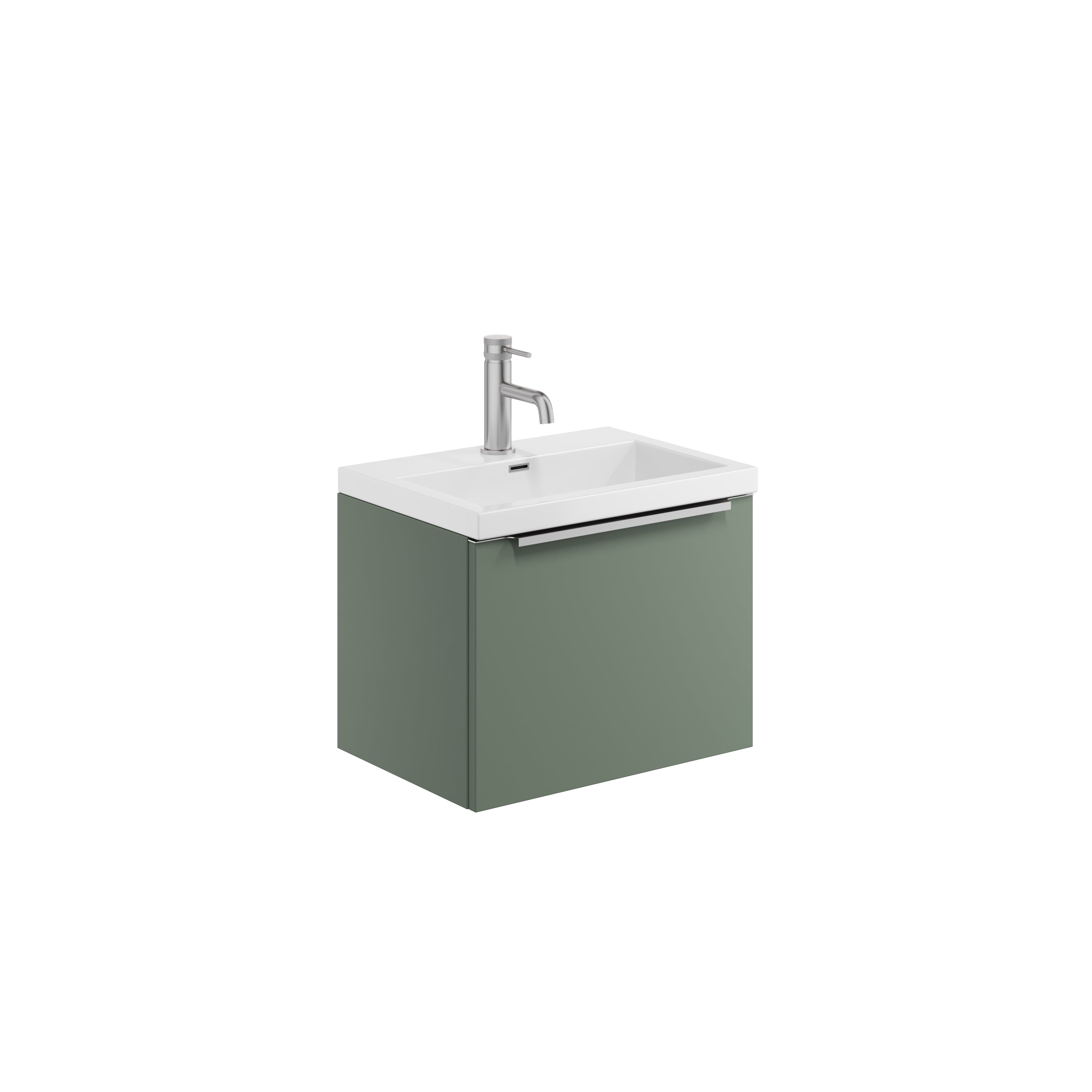 Muro 500 Wall Hung Basin Unit with Ceramic Basin
