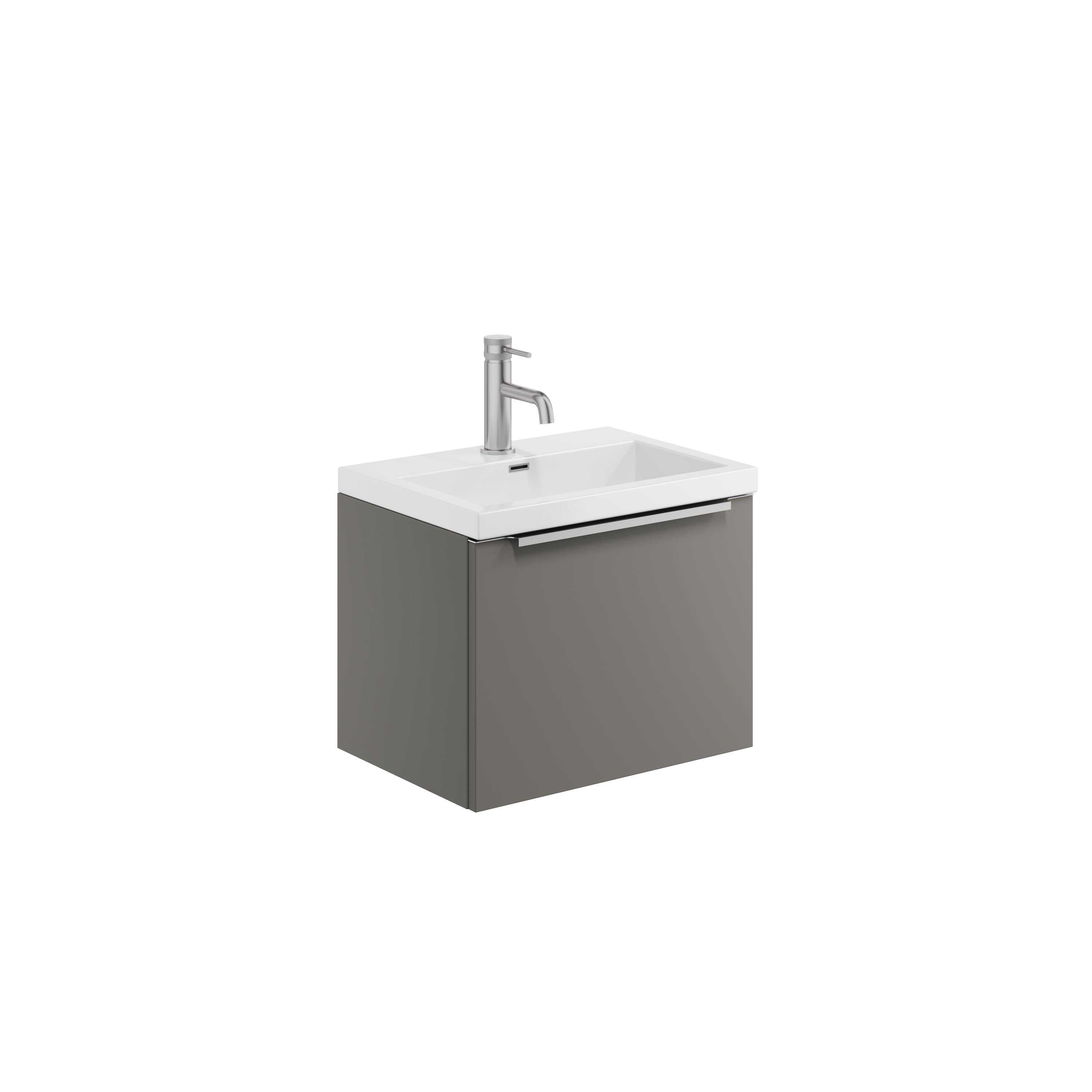 Muro 500 Wall Hung Basin Unit with Ceramic Basin