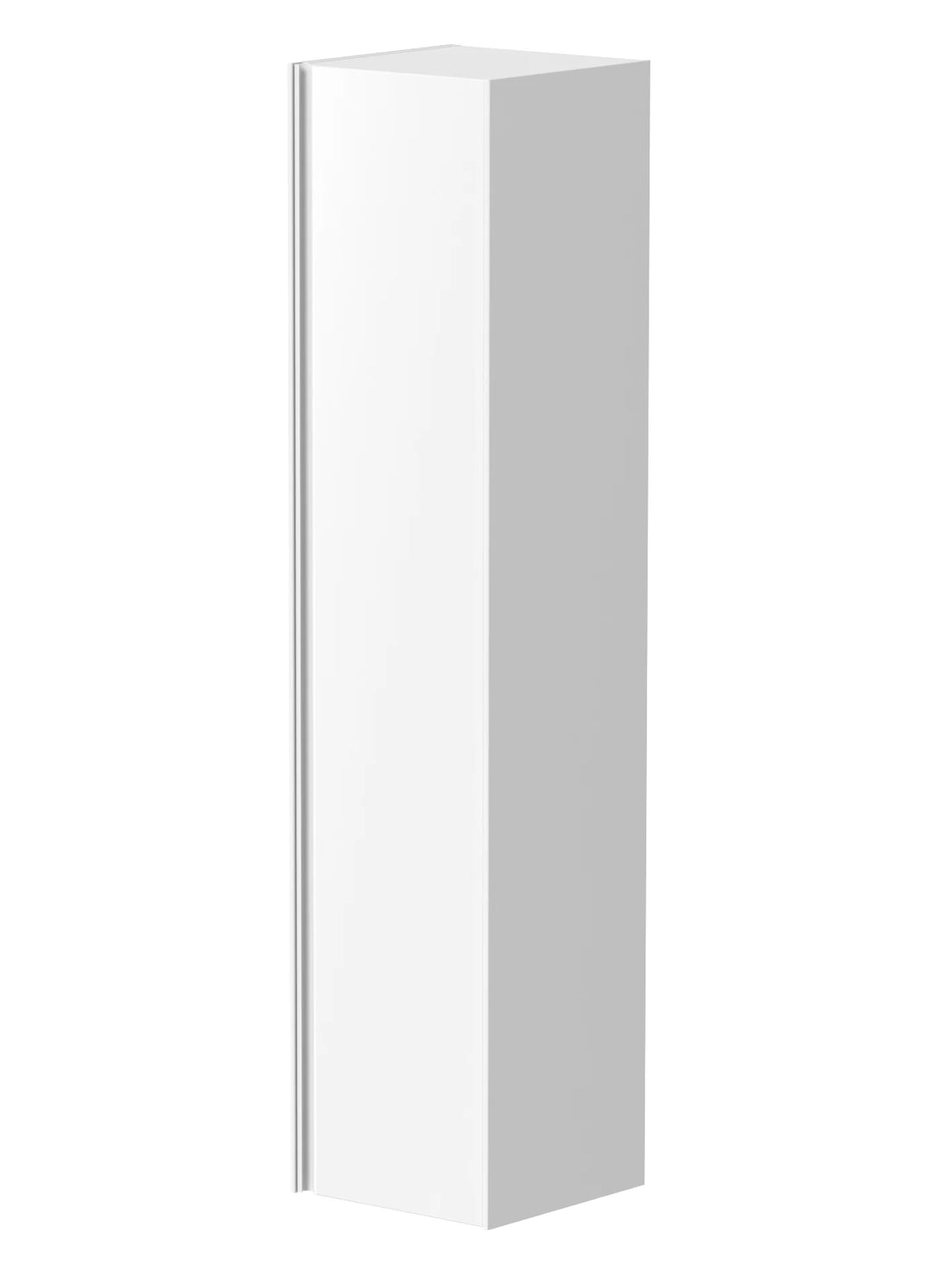 Moon Wall Mounted Tall Unit – Matt White - Tuskan Tiles