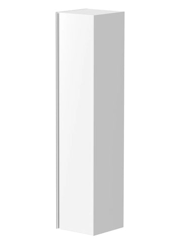 Moon Wall Mounted Tall Unit – Matt White - Tuskan Tiles