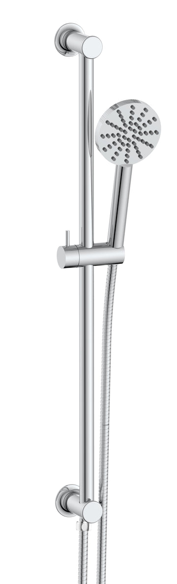 Concealed Riser Rail Handset with Hose