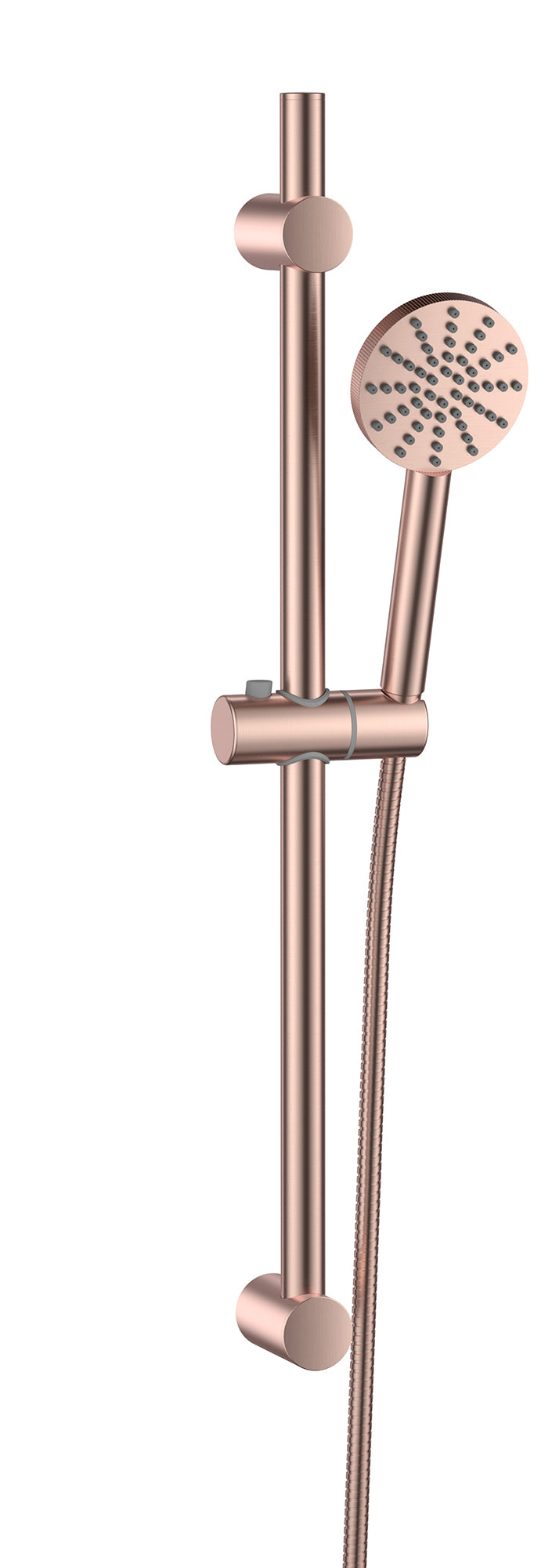 Exposed Riser Rail Handset with Hose