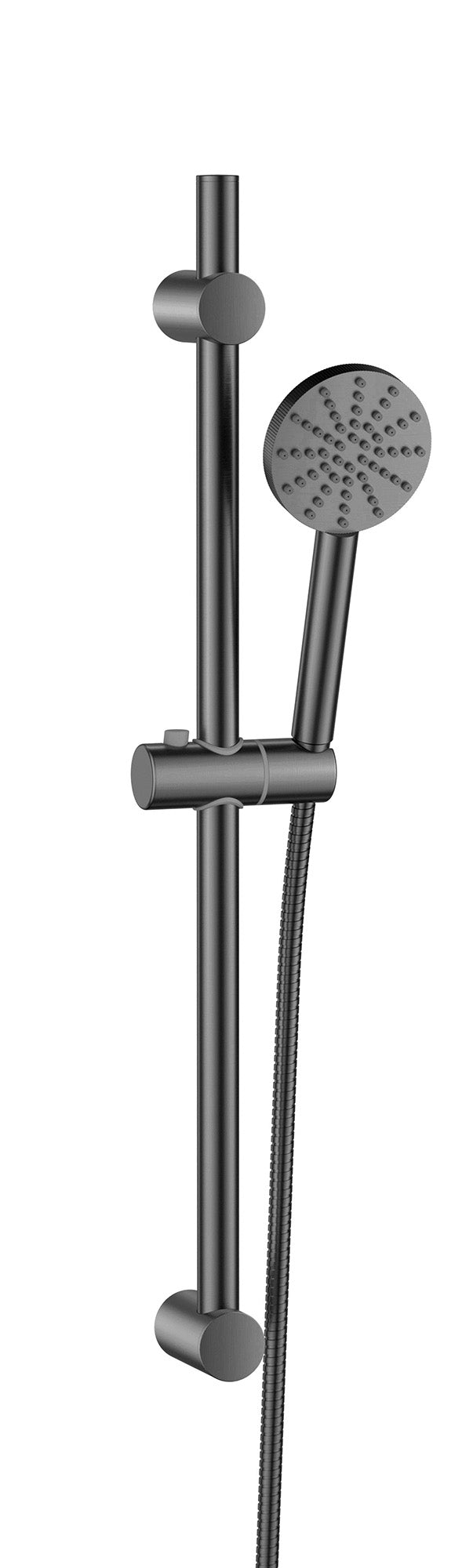 Exposed Riser Rail Handset with Hose