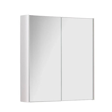 Options 24 500mm Mirror Cabinet – White - Tuskan Tiles