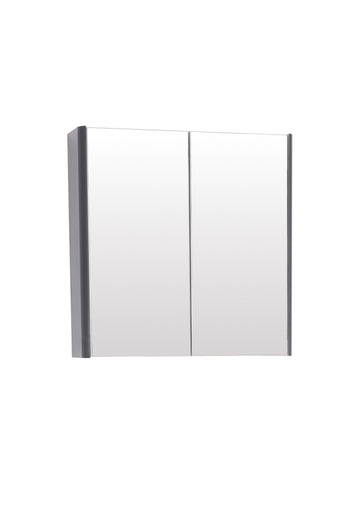 Options 24 600mm Mirror Cabinet – Cool Grey - Tuskan Tiles