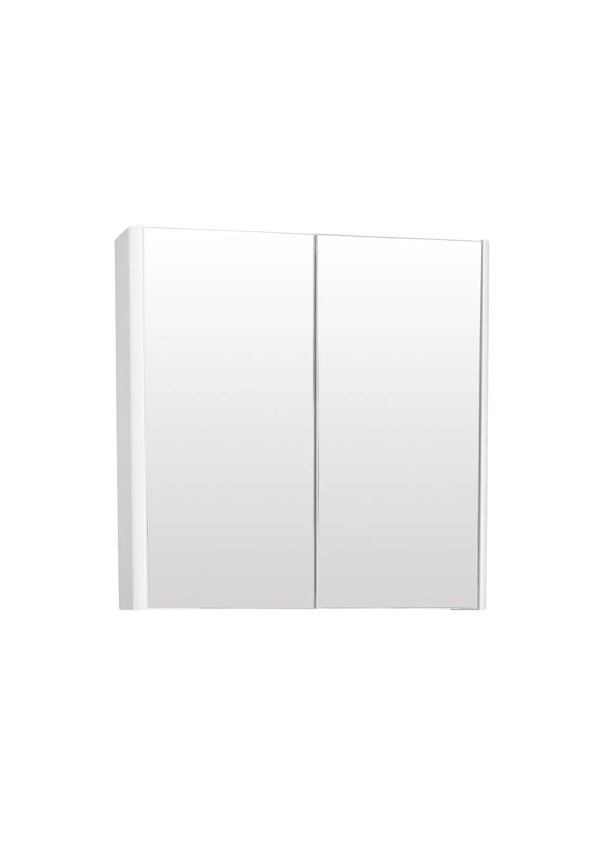 Options 24 600mm Mirror Cabinet – White - Tuskan Tiles