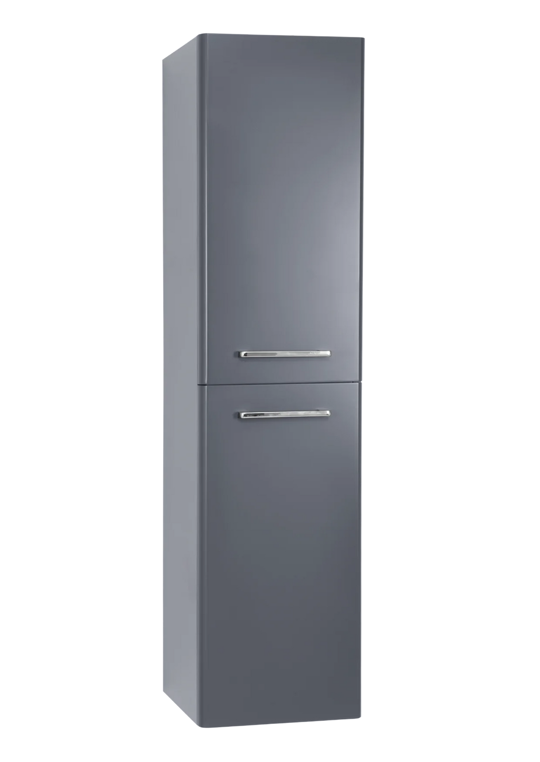 Options 24 Wall Mounted Tall Unit – Cool Grey - Tuskan Tiles