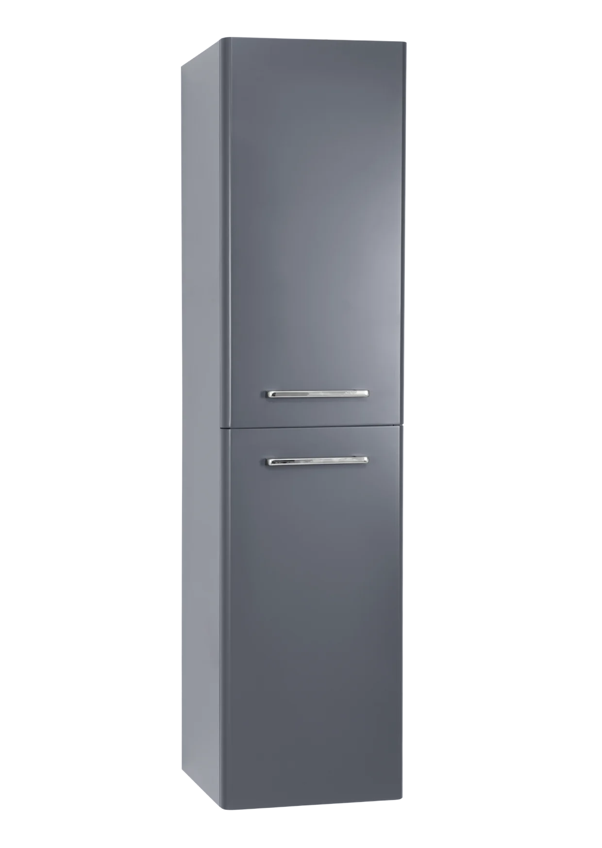 Options 24 Wall Mounted Tall Unit – Cool Grey - Tuskan Tiles