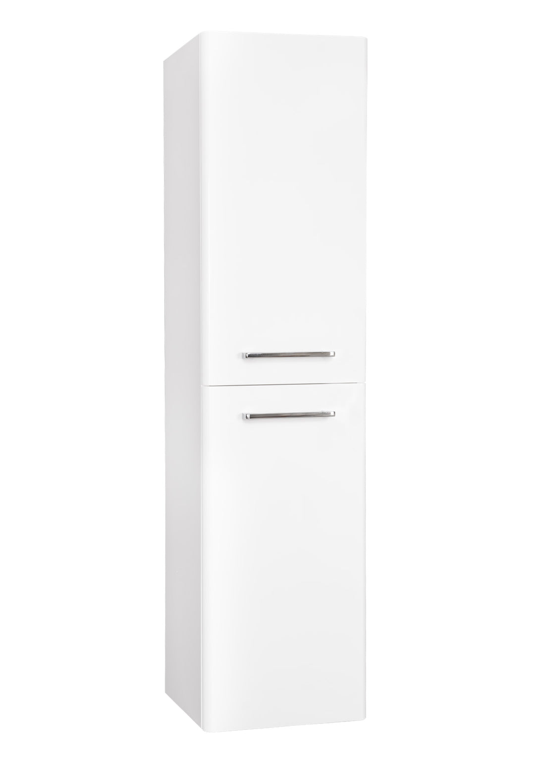 Options 24 Wall Mounted Tall Unit – White - Tuskan Tiles