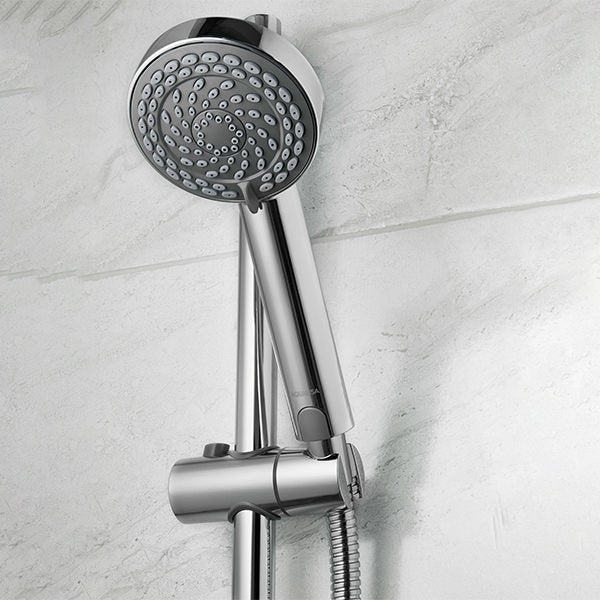 Aqualisa Quartz Classic Smart Concealed Shower With Slide Rail Kit