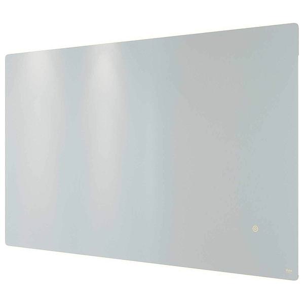 RAK Amethyst Rectangular Borderlit LED Mirror with Demister Pad and Shaver Socket
