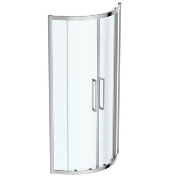 Ideal Standard I-Life Two Door Quadrant Shower Enclosure 2000mm High - Bright Silver Frame