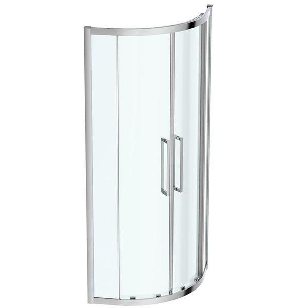 Ideal Standard I-Life Two Door Quadrant Shower Enclosure 2000mm High - Bright Silver Frame