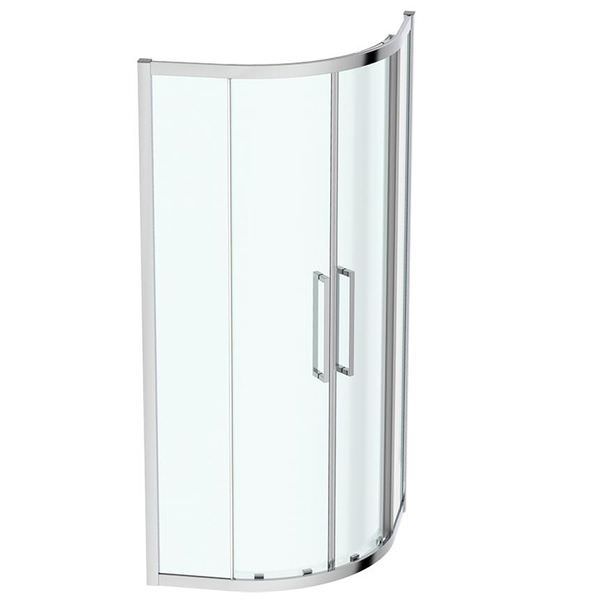 Ideal Standard I-Life Two Door Quadrant Shower Enclosure 2000mm High - Bright Silver Frame