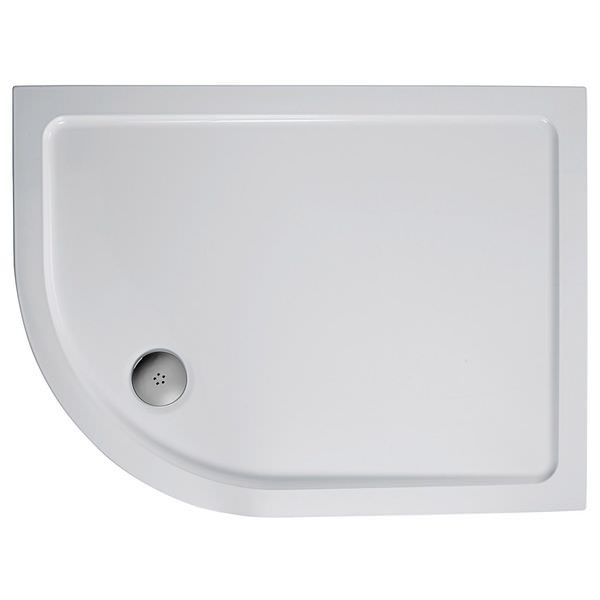 Ideal Standard Simplicity Offset Shower Tray with Waste - Right Handed - 1000 x 800mm