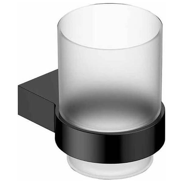Wall-mounted RAK Petit tumbler holder by Tuskan Tiles, showcasing sleek ceramic design for bathroom organization.
