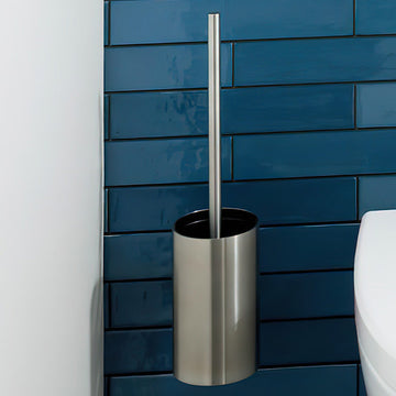 JTP Inox Stainless Steel Toilet Brush Holder