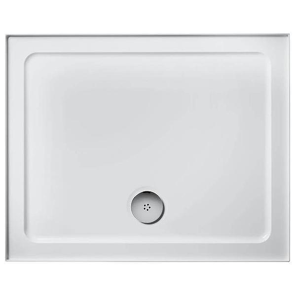 Ideal Standard Simplicity Low Profile White Rectangular Shower Tray with Waste - ABS Acrylic-Capped