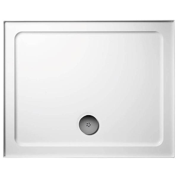 Ideal Standard Simplicity Low Profile White Rectangular Shower Tray with Waste - ABS Acrylic-Capped