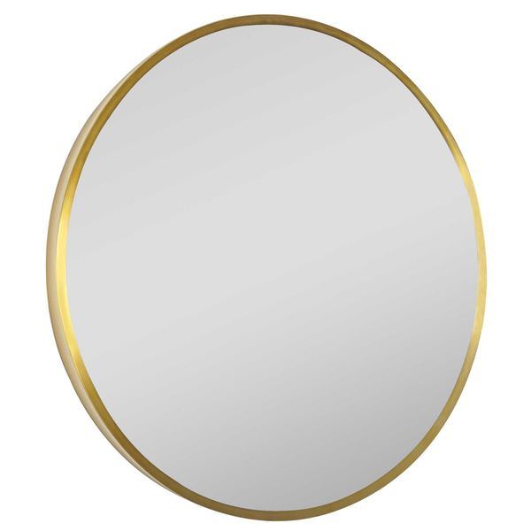 JTP VOS Contemporary Round Mirror - 600 x 600mm - Tuskan Tiles