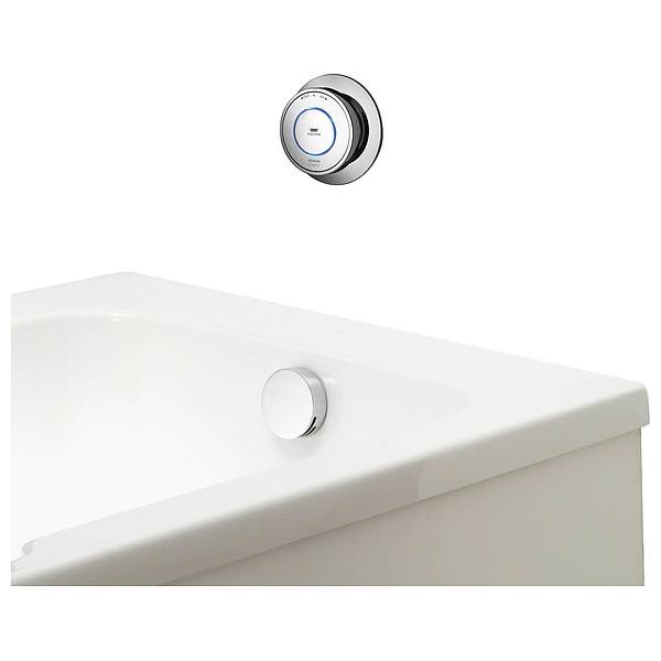 Aqualisa Quartz Classic Smart Digital Bath Filler With Overflow