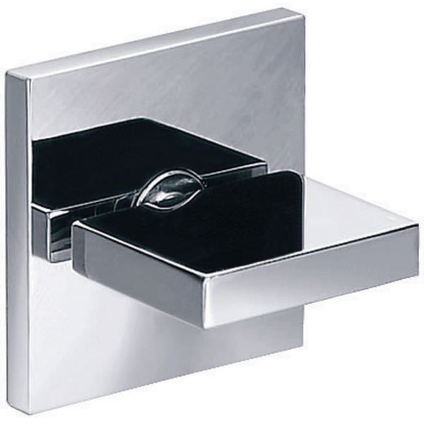 IMEX Bloque Wall Mounted Contemporary Chrome Outlet Valve - Hot or Cold Water