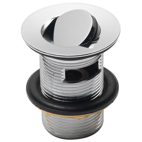 Imex Chrome Flip Bathroom Sink Waste