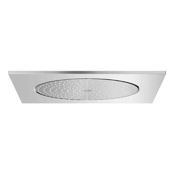 Grohe F-Series Chrome Square Fixed Rain Shower Head - Ceiling Mounted - 508 x 508mm