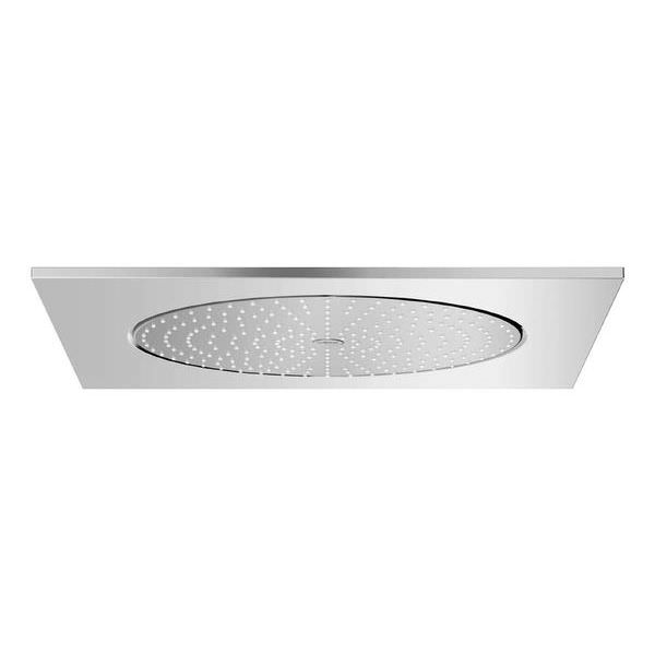 Grohe F-Series Chrome Square Fixed Rain Shower Head - Ceiling Mounted - 508 x 508mm