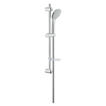 Grohe Euphoria Mono Chrome Shower Rail Kit - Adjustable Brackets - 600mm High