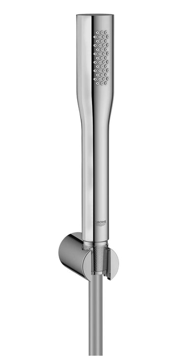 Grohe Euphoria Cosmopolitan Chrome Stick Shower Handset with Wall Holder and Hose