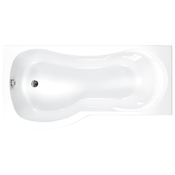 Carron Arc 5mm Acrylic White Shower Bath 1700 x 700-850mm