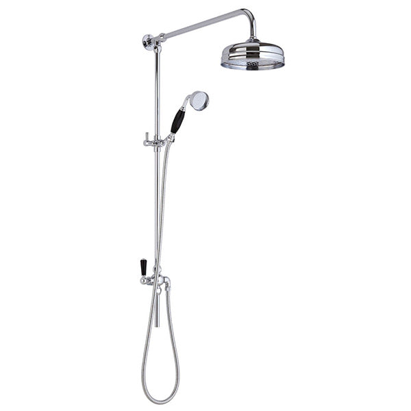 Hudson Reed Victorian Rigid Riser Kit with Diverter - 192 x 1260mm